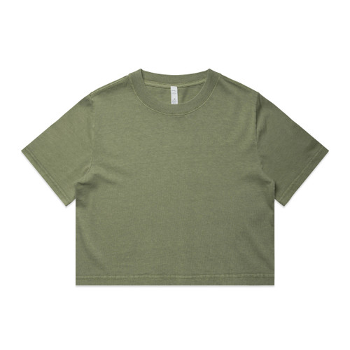 wo's-heavy-faded-crop-tee-fadedolive