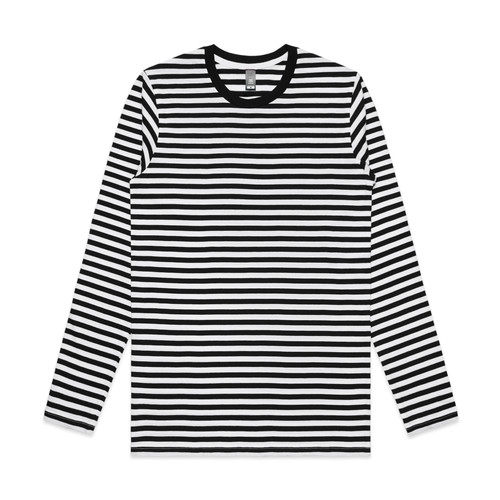 match-stripe-l/s-tee-front