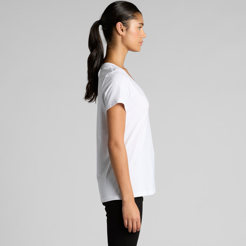 Wo's Maple V Neck Tee | 4023