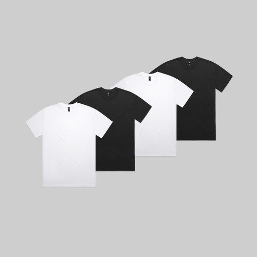 Mixed Heavy Faded Tee Bundle | 4 Pack