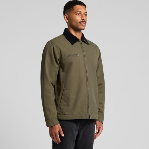 Canvas Cord Collar Jacket | 5533