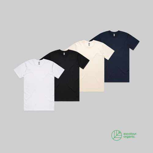 Essential Organic Tee Bundle | 4 Pack
