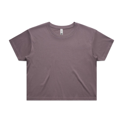 Wo's Faded Crop Tee | 4062FS