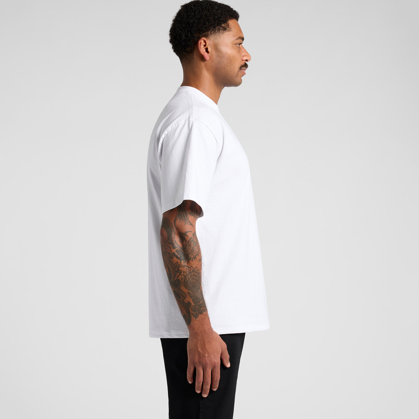 As Colour Heavy Faded Minus Tee Faded White