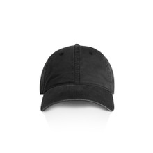 Access Faded Cap – Baseball Caps – AS Colour – available in FADED BLACK, FADED BONE, FADED GREY – thumbnail 1 of 15
