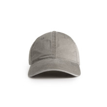 Access Faded Cap – Baseball Caps – AS Colour – available in FADED BLACK, FADED BONE, FADED GREY – thumbnail 6 of 15