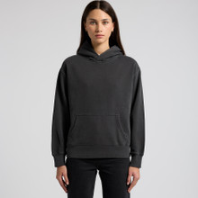 Wo's Relax Faded Hood – Hoodies – AS Colour – available in FADED BLACK, FADED BONE, FADED GREY – thumbnail 14 of 14