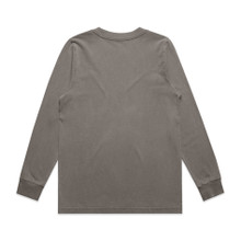 Wo's Heavy Faded L/S Tee – T Shirts – AS Colour – available in FADED BLACK, FADED BONE, FADED GREY – thumbnail 6 of 12