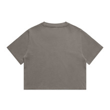 Wo's Heavy Faded Crop Tee – T Shirts – AS Colour – available in FADED BLACK, FADED BONE, FADED BROWN, FADED ECRU and 5 more – thumbnail 12 of 26