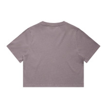 Wo's Heavy Faded Crop Tee – T Shirts – AS Colour – available in FADED BLACK, FADED BONE, FADED BROWN, FADED ECRU and 5 more – thumbnail 18 of 26