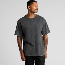 Stone Wash Heavy Tee – T Shirts – AS Colour – available in BLACK STONE, GREY STONE – thumbnail 10 of 12