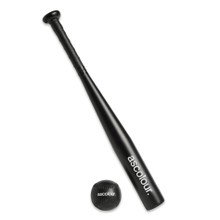 ASC Mini Baseball Set – Sports Gear – AS Colour – available in BLACK – thumbnail 1 of 5