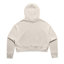 Wo's Relax Crop Hood – Hoodies – AS Colour – available in BLACK, BONE – thumbnail 4 of 10