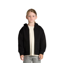 Kids Relax Zip Hood – Hoodies – AS Colour – available in BLACK – thumbnail 6 of 7