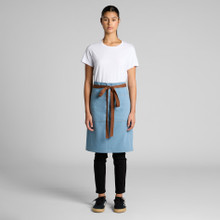 Denim Half Apron – Aprons – AS Colour – available in DENIM – thumbnail 10 of 10