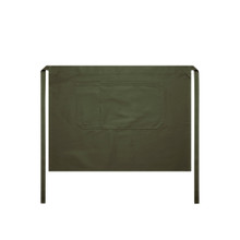 Carrie Half Apron – Aprons – AS Colour – available in ARMY, BLACK, NAVY, WALNUT – thumbnail 1 of 16