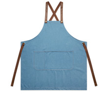 Denim Apron – Aprons – AS Colour – available in DENIM – thumbnail 7 of 10