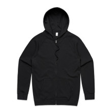 Supply Zip Hood – Hoodies – AS Colour – available in BLACK, GREY MARLE, NAVY – thumbnail 1 of 13