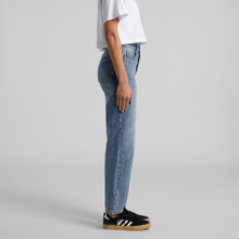 Wo's Straight Jeans – Pants – AS Colour – available in WASHED BLACK, WASHED BLUE – thumbnail 1 of 10