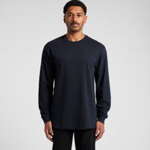 Block L/S Tee – T Shirts – AS Colour – available in BLACK, BONE, NAVY, WHITE – thumbnail 18 of 18