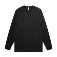 Block L/S Tee – T Shirts – AS Colour – available in BLACK, BONE, NAVY, WHITE – thumbnail 1 of 18