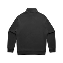 Relax Faded Half Zip – Pullovers – AS Colour – available in FADED BLACK, FADED GREY – thumbnail 2 of 10