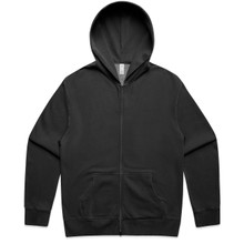 Relax Faded Zip Hood – Hoodies – AS Colour – available in FADED BLACK, FADED GREY – thumbnail 8 of 11