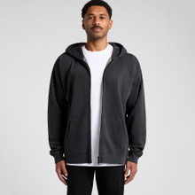 Relax Faded Zip Hood – Hoodies – AS Colour – available in FADED BLACK, FADED GREY – thumbnail 11 of 11