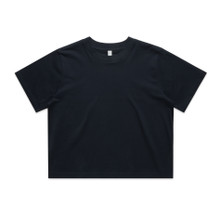 Wo's Classic Crop Tee – T Shirts – AS Colour – available in BLACK, BONE, NAVY, ORCHID and 1 more – thumbnail 7 of 18