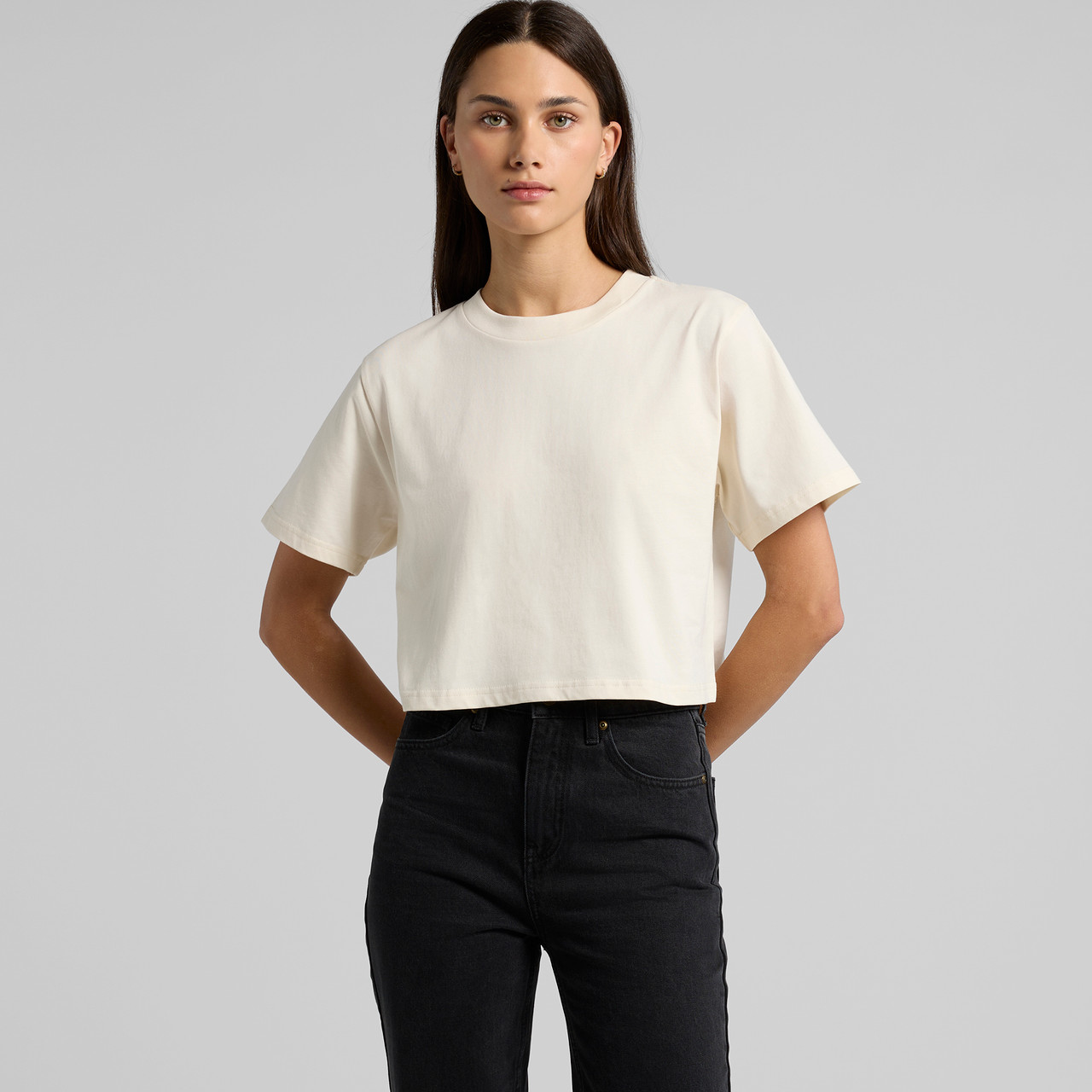 Wo's Classic Crop Tee | 4072