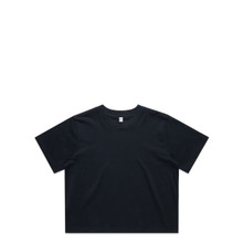 Wo's Classic Crop Tee – T Shirts – AS Colour – available in BLACK, BONE, NAVY, ORCHID and 1 more – thumbnail 15 of 18