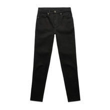Wo's Skinny Jeans – Pants – AS Colour – available in BLACK, MID BLUE, RAW INDIGO – thumbnail 1 of 9