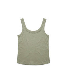 Wo's Soft Singlet – Singlets – AS Colour – available in WHITE – thumbnail 5 of 7
