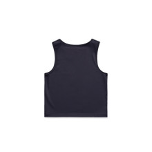Wo's Active Crop Tank – Singlets – AS Colour – available in BLACK, INK BLUE, SHADOW – thumbnail 4 of 12