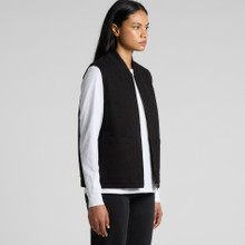 Wo's Canvas Heavy Vest – Vests – AS Colour – available in BLACK, WALNUT – thumbnail 4 of 10