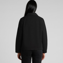 Wo's Canvas Chore Jacket – Jackets – AS Colour – available in BLACK – thumbnail 6 of 8
