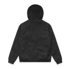 Canvas Bomber Hood Jacket – Jackets – AS Colour – available in BLACK, INK BLUE – thumbnail 2 of 10