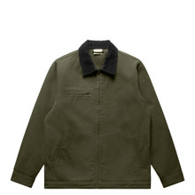 Canvas Cord Collar Jacket – Jackets – AS Colour – available in ARMY, INK BLUE – thumbnail 7 of 10
