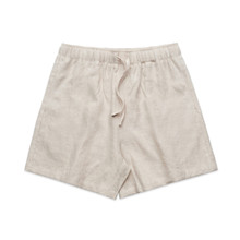 Wo's Linen Shorts – Shorts – AS Colour – available in BLACK, CLAY, NATURAL – thumbnail 7 of 11
