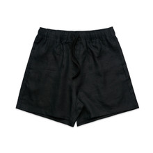 Wo's Linen Shorts – Shorts – AS Colour – available in BLACK, CLAY, NATURAL – thumbnail 1 of 11