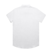 Linen S/S Shirt – Shirts – AS Colour – available in BLACK, WHITE – thumbnail 4 of 7