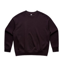 Wo's Heavy Crew – Pullovers – AS Colour – available in PLUM – thumbnail 7 of 14