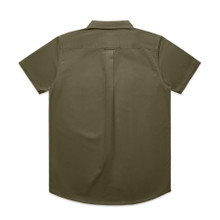 Work S/S Shirt – Shirts – AS Colour – available in ARMY, NAVY – thumbnail 2 of 9