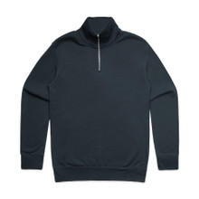 Stencil Half Zip Crew – Pullovers – AS Colour – available in CARBON BLUE – thumbnail 15 of 16