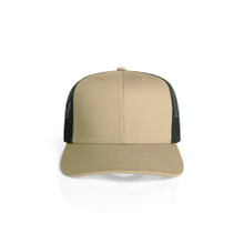 Mesh Contrast Trucker Cap – Trucker Caps – AS Colour – available in BLACK/WHITE, FOREST/BLACK, INK BLUE/WHITE, KHAKI/BLACK and 3 more – thumbnail 16 of 34