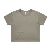 Wo's Faded Crop Tee – T Shirts – AS Colour – available in FADED MAUVE – thumbnail 3 of 9