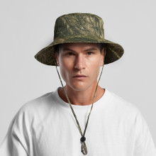 Wide Brim Camo Bucket Hat – Bucket & Sun Hats – AS Colour – available in DESERT CAMO, TREE CAMO – thumbnail 5 of 8