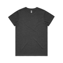 Wo's Maple Marle Tee – T Shirts – AS Colour – available in WHITE MARLE – thumbnail 1 of 7