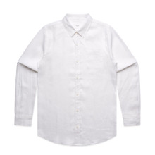 Linen Shirt – Shirts – AS Colour – available in WHITE – thumbnail 4 of 5