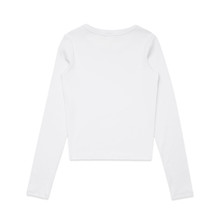 Wo's Organic Rib L/S Tee – T Shirts – AS Colour – thumbnail 7 of 11